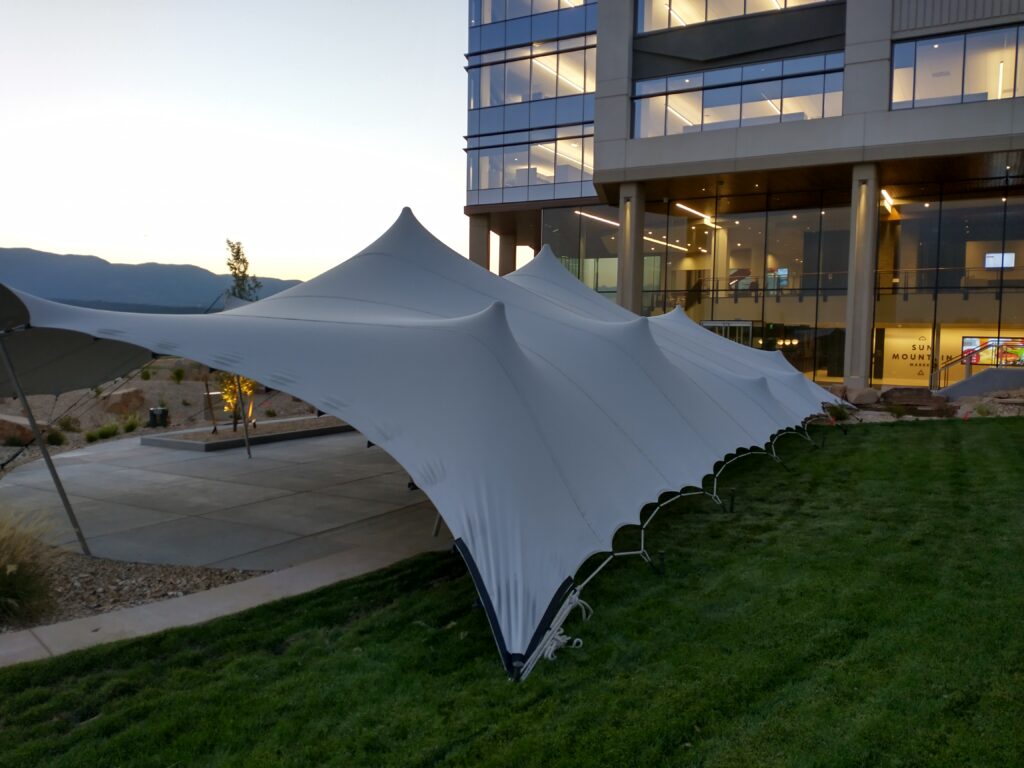 ENT Ribbon3 Colorado Springs stretch tent