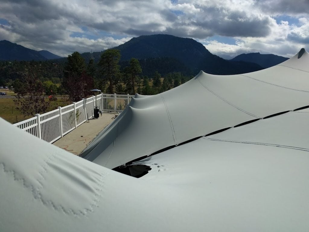 Stanley-wedding-canopy-top Wedding Canopy top in Estes Park