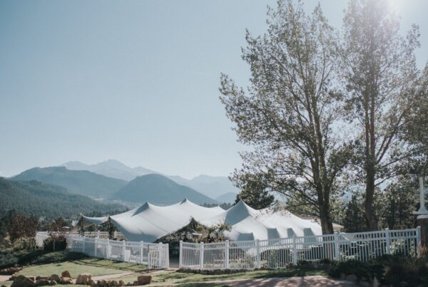 Wedding Tent at Stanley Hotel