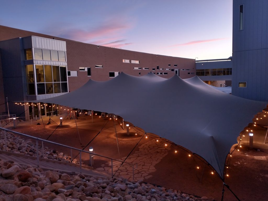 DCC snow ball canopy Snow Ball Dance Stretch Tent