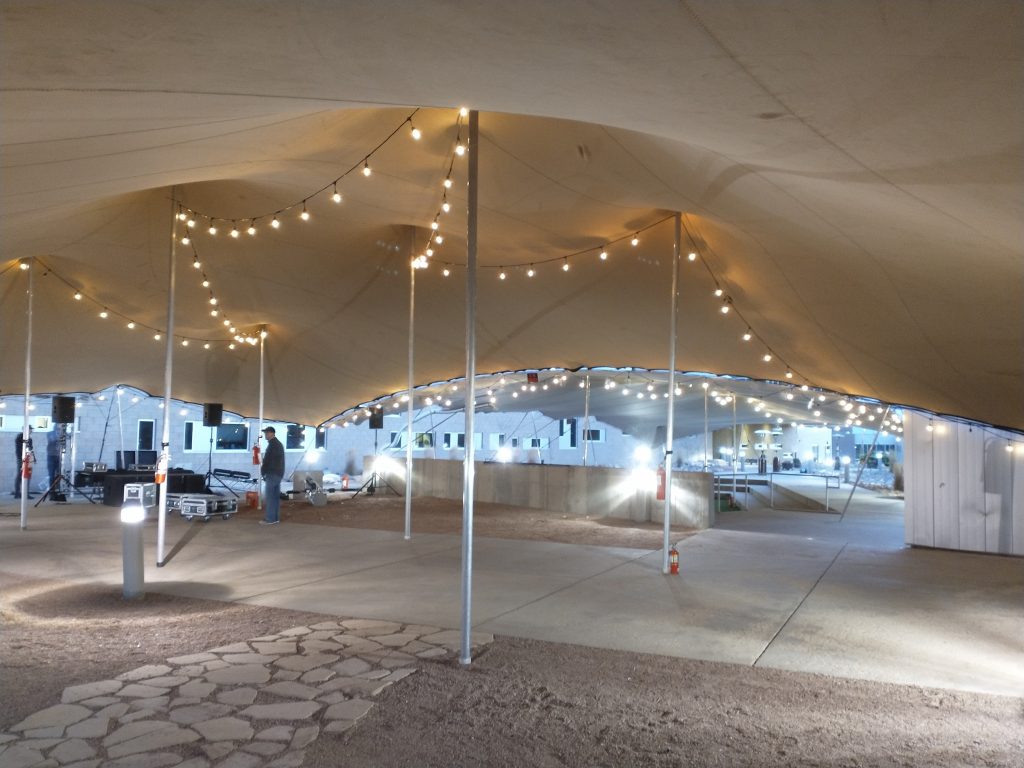 Discovery Canyon Snow Ball tent Stretch Tents for Dance