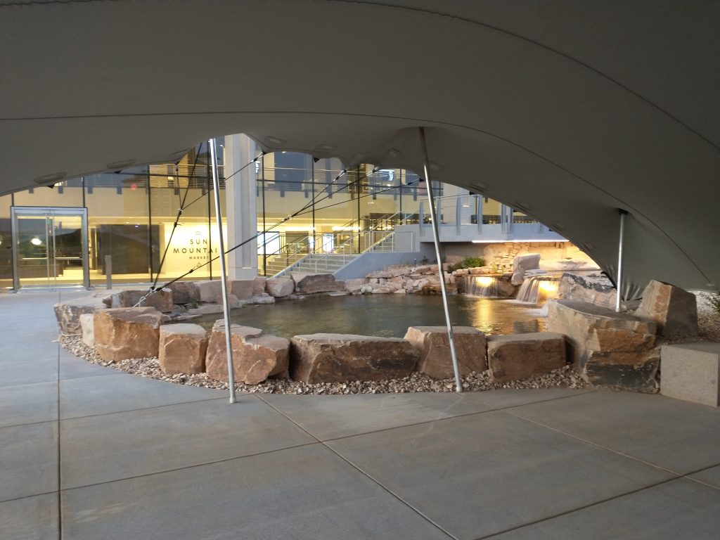 ENT-FCU-Stretch-Tent-for-Grand-Opening Ent FCU tent pitch