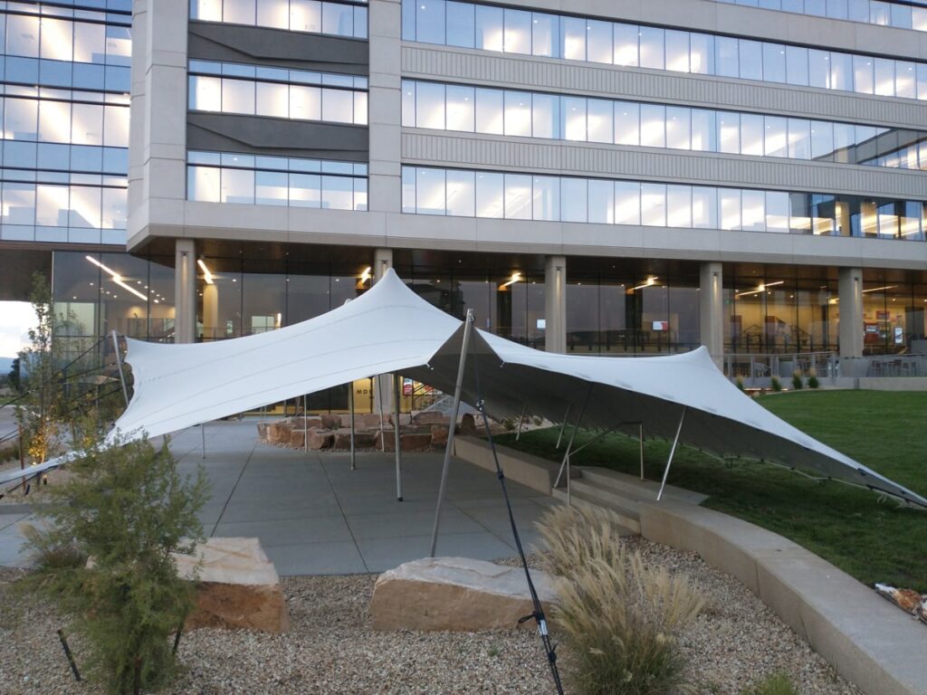 ENT Ribbon Cutting Tent ENT Ribbon Cutting Stretch Tent