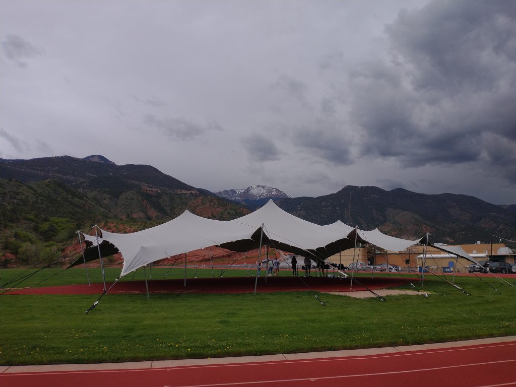 Manitou-Springs-Prom-Tent (2) Stretch Tent in Storm for Manitou Springs Prom