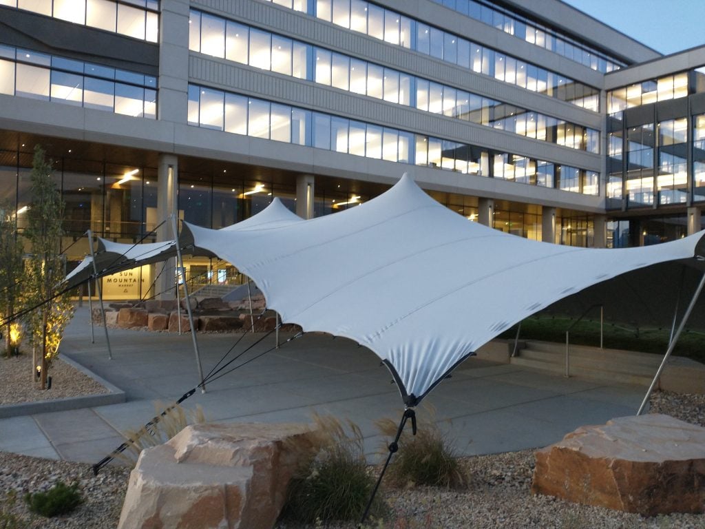 Stretch-tent-for-Ent-FCU-Ribbon-Cutting ENT FCU Ribbon Cutting