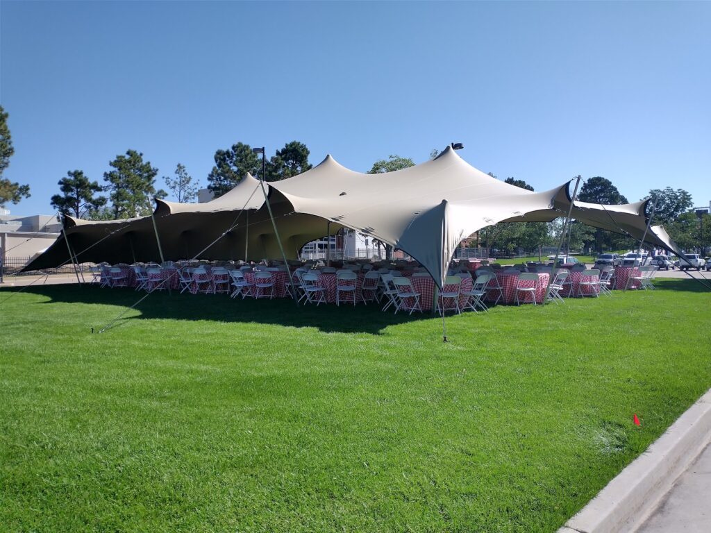 USOPC stretch tent pitch chino 15mx21m chino stretch tent